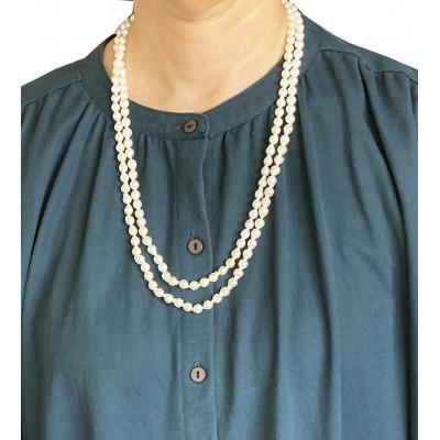 ふるさと納税 伊勢市 アコヤ真珠6〜7mm ロングネックレス120cm　1896 |  | 02