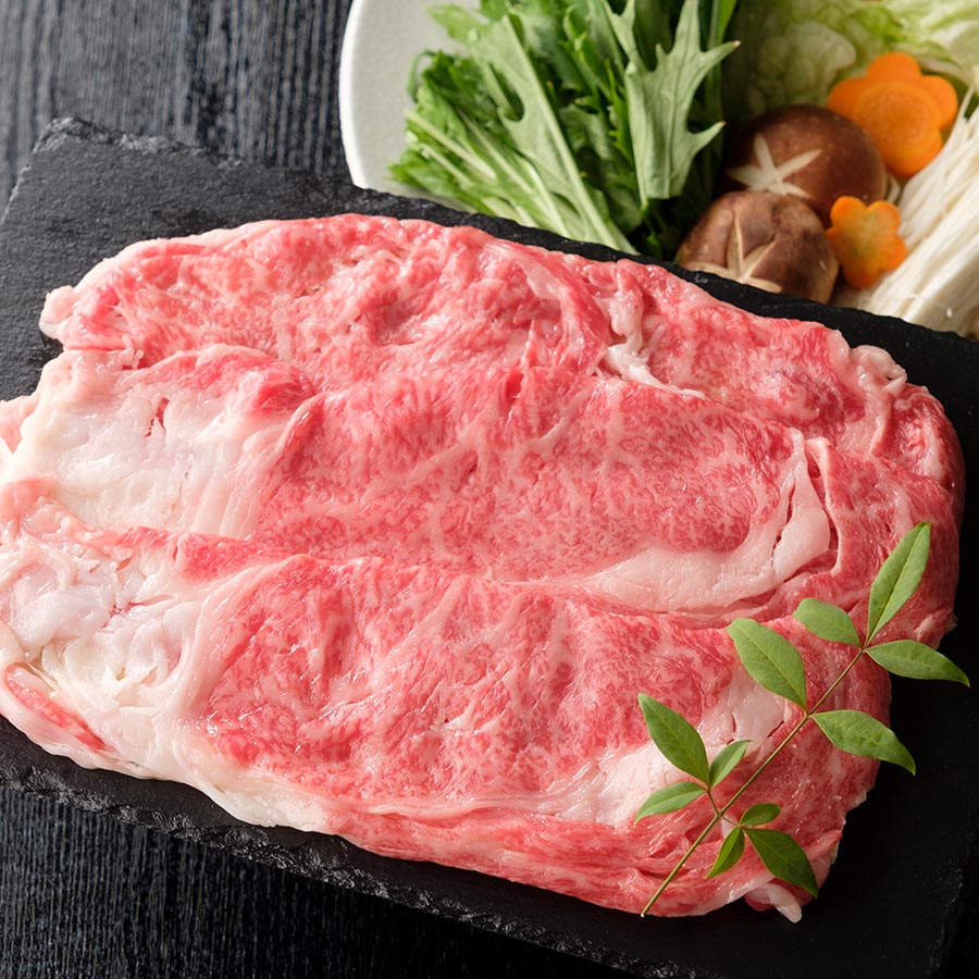 ＜亀山精肉店＞仙台牛すき焼き用500g(A5等級/約3～4人前)