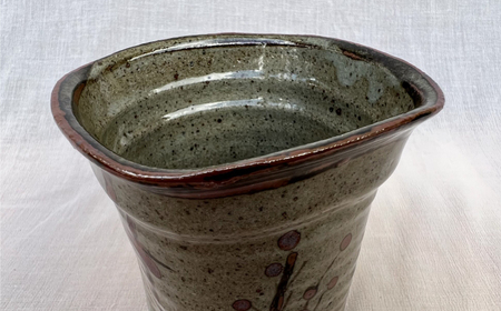 【唐津焼】【2点限定・木箱入り】絵唐津松竹梅文湯呑 / 佐賀県 / 太兵衛窯 [41ADBR036]