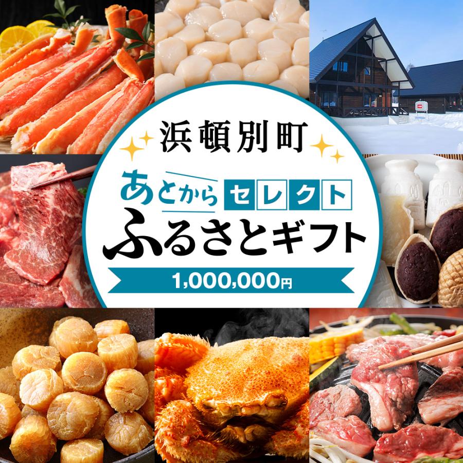 ふるさと納税 浜頓別町 あとからセレクト 【ふるさとギフト】《1,000,000円分》
