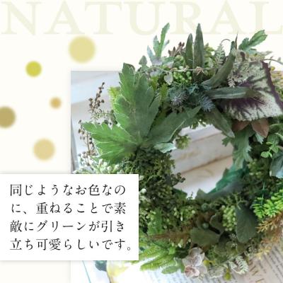 ふるさと納税 名古屋市 ナチュラル グリーンリース |  | 02
