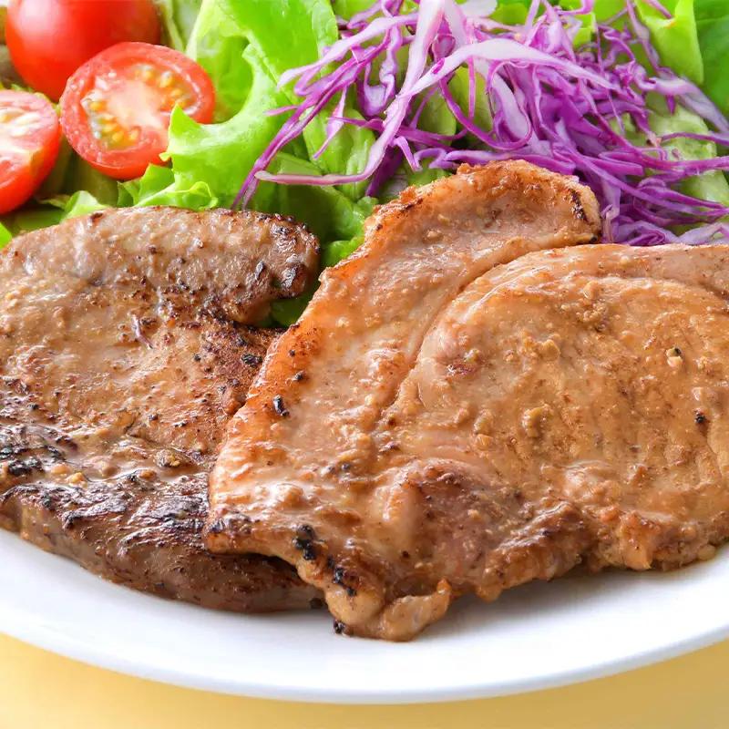富岡産豚ロース＆肩ロースみそ漬 豚肉 ポーク 肉 F21E-534