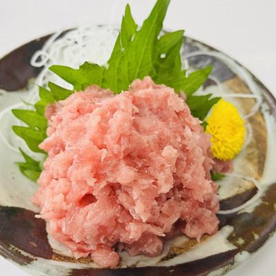 ふるさと納税 静岡市 (静岡市)ねぎとろ(大鉢とろたたき)1kg入り(絞り出しタイプ250g×4パック) |  | 01