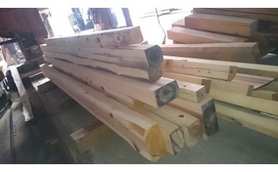 【ふるさと納税】岐阜県産 桧の丸太 直径約30cm×長さ約4m 長尾建設 ※送料別途負担