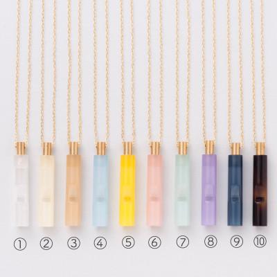 ふるさと納税 鯖江市 防災・防犯用笛『effe 〜bottle colum〜』 ピンク(6) |  | 02