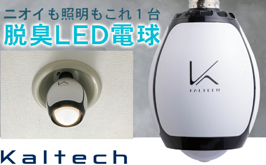 【ふるさと納税】光触媒除菌脱臭機電球タイプ 脱臭LED電球 /// 除菌 脱臭 充電式 除菌脱臭 仕事 電球 LED 人感センサー トイレ お部屋