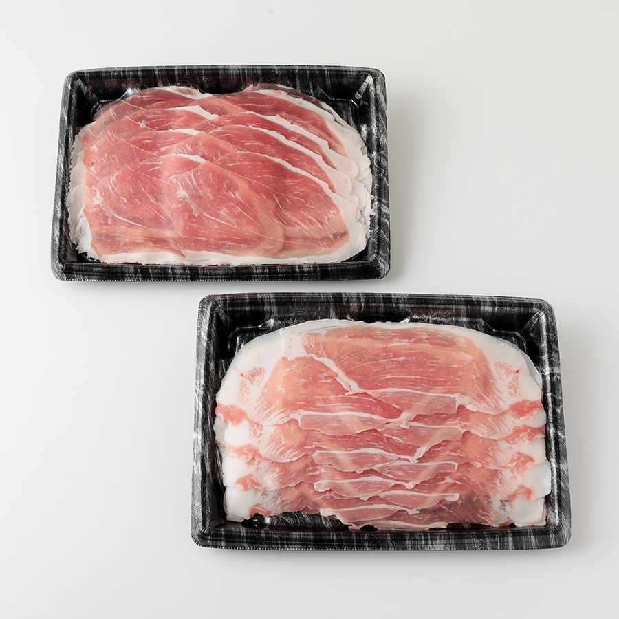 ＜松阪豚専門店　まつぶた＞松阪豚 　赤身しゃぶしゃぶ用（ランプ・シンタマ）各300g