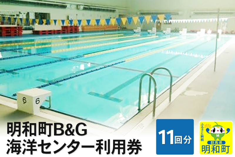 
明和町B&G海洋センター利用券(11回分）
