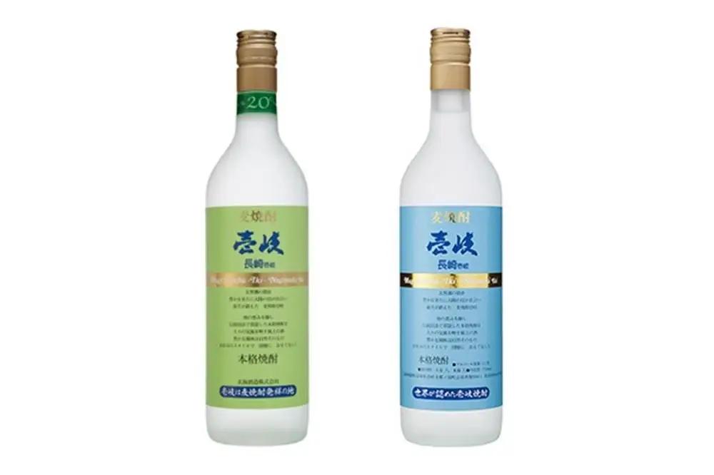 【AA060】壱岐グリーン20度 壱岐ブルー25度 720ml 2本セット｜麦焼酎 