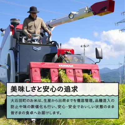 ふるさと納税 大石田町 新米 米 【玄米2回定期便 2月・5月発送】 はえぬき 30kg×2回 令和7年産  山形県 |  | 03