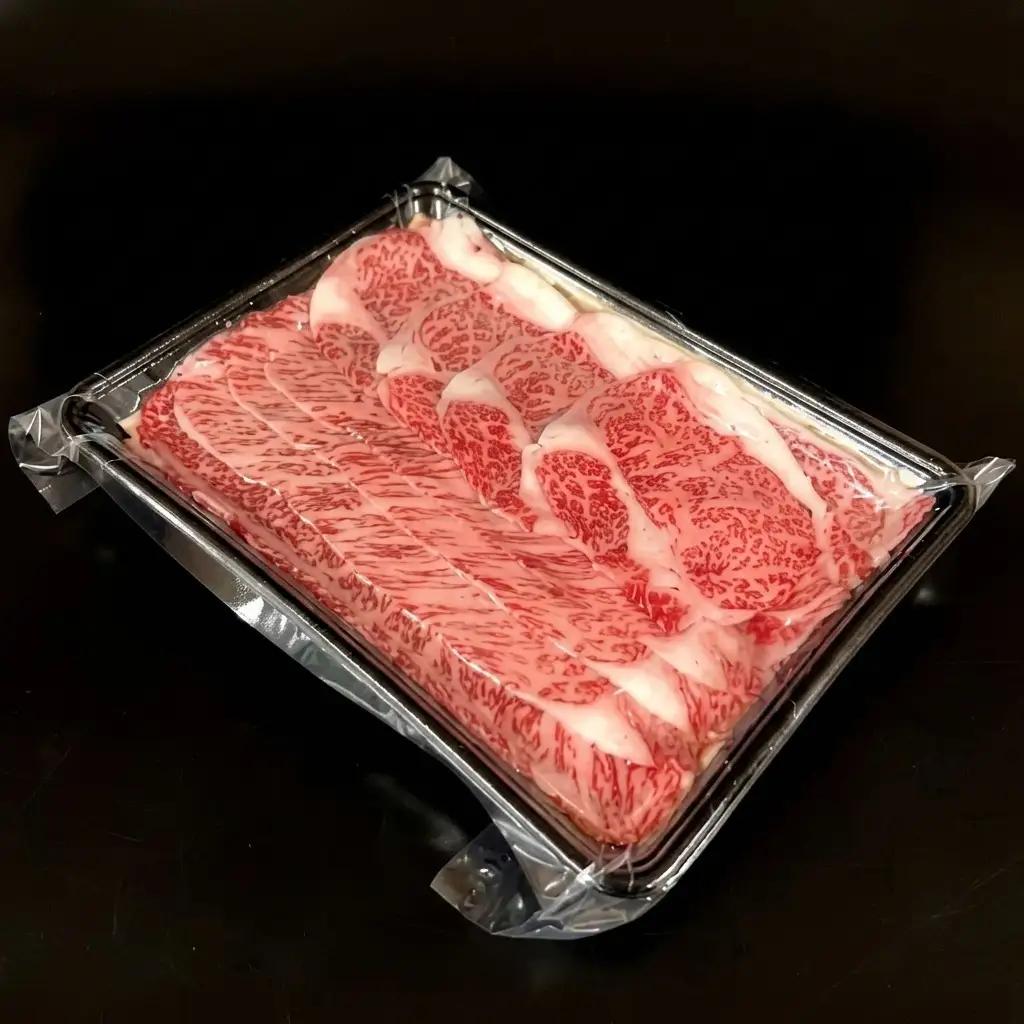博多和牛 ザブトン・肩ロース芯 スライス しゃぶしゃぶ・すき焼き用 博多和牛【6人前】
