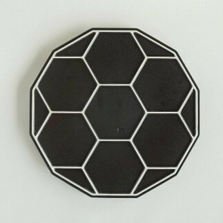 有田焼 かすり筋目雲銀 十二角プレート 松尾陶器 A25-285_イメージ5