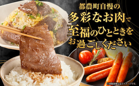 ≪4か月定期便≫黒毛和牛＆県産豚バラエティーセット(焼肉)総重量3.9kg以上 肉 牛 牛肉 国産_T030-179