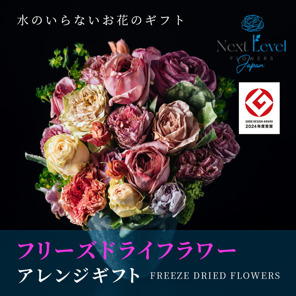 【ふるさと納税】フリーズドライフラワー アレンジ 「ゼロ・モダンフラワー」 東北 山形県 酒田市 庄内 LotusGarden フリーズドライ専門店 Next Level FLOWERS Japan ゼロフラワー フラワーアレンジメント インテリア 室内 花
