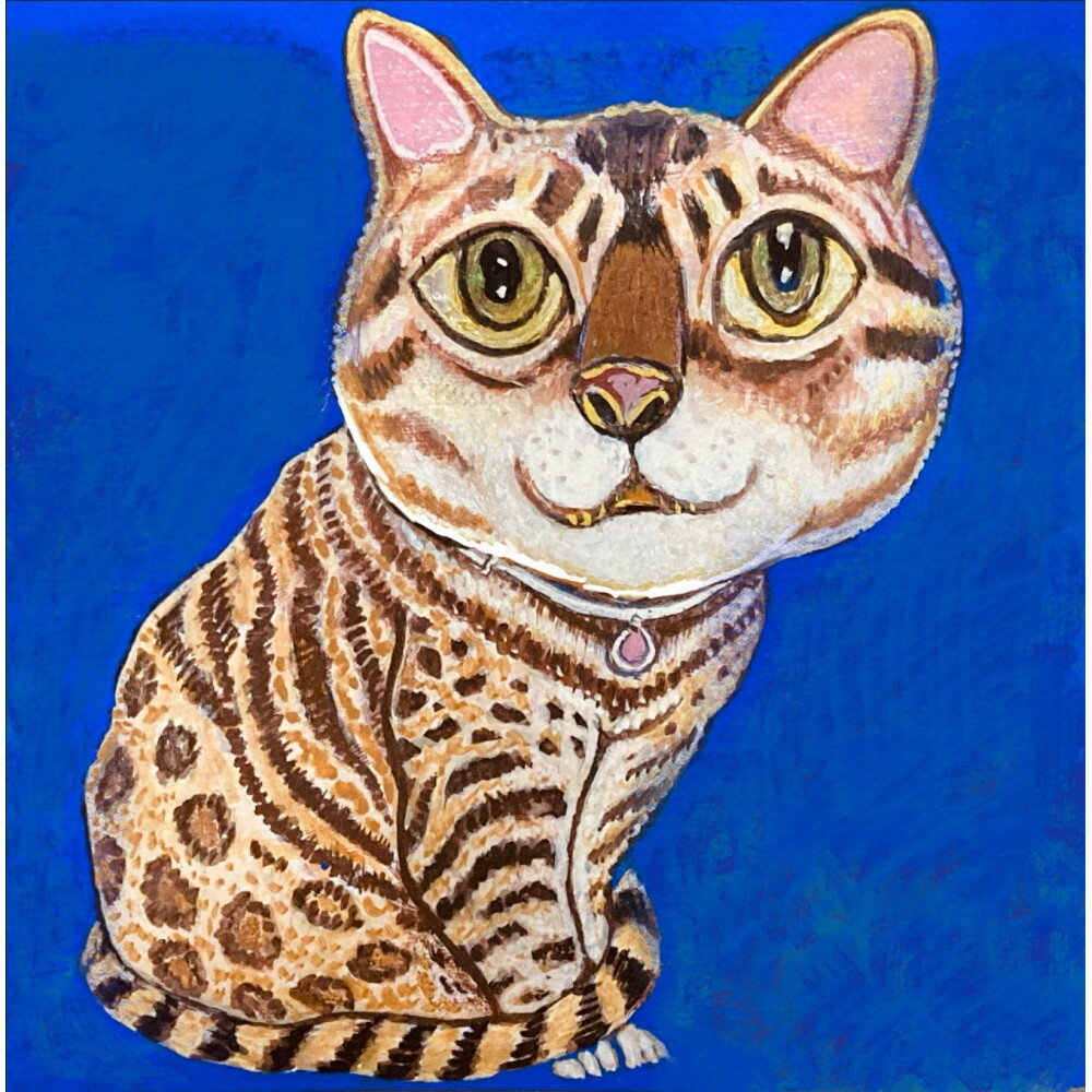【ふるさと納税】アーティストが描く愛しいペットのポートレート ドローイング
