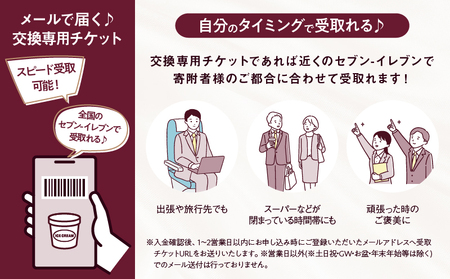 ハーゲンダッツ アイスクリーム『コンビニ交換専用チケット　4個交換（セブン-イレブン）』_H-svgift004