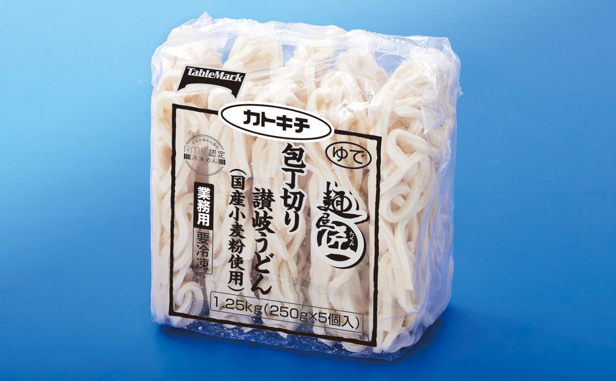 うどん 冷凍うどん カトキチ 【1年に4回定期便 3月 6月 9月 12月】テーブルマーク　麺屋匠 包丁切り讃岐うどん　(250g×5食)×2袋入