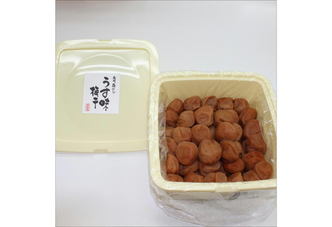 【0510-3】紀州南高梅 うす味梅干 10kg