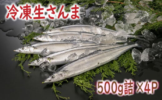 
            A-19016 【12/21まで年内配送】【北海道根室産】冷凍生さんま500g×4P（計2kg）
          