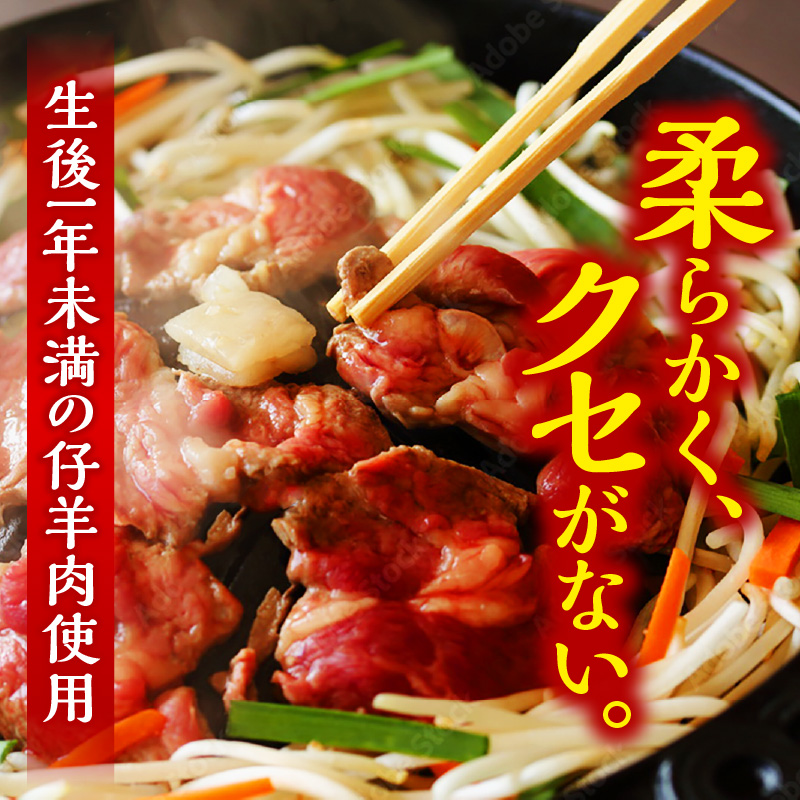 生ラム肩ロース300g、生ラムショルダー300g、ラムショルダーロール600g（味付けなし300g、味付けあり300g）_Y109-0006