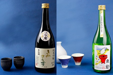 純米吟醸セット「東魁 粒すけ」「きみさらず」各720ml／小泉酒造