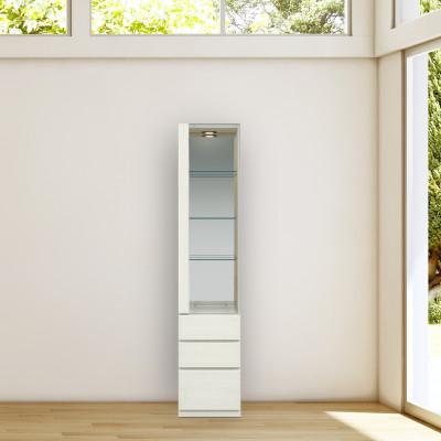 ふるさと納税 大川市 ヴァイス 選べる右開き左開き 幅40cm コレクションボード ホワイト 大川家具