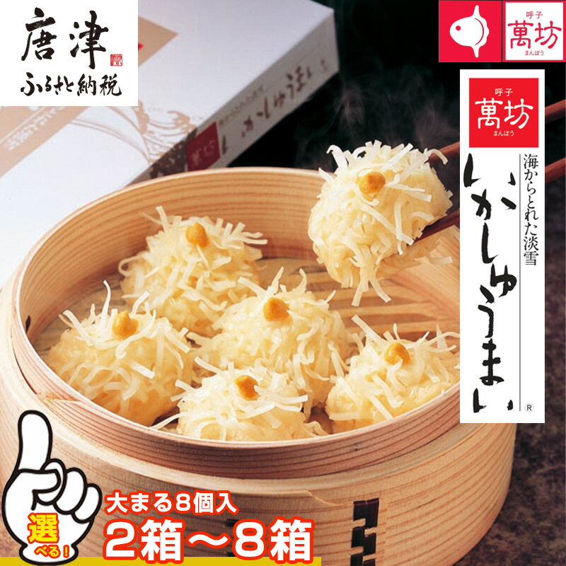 呼子萬坊いかしゅうまい2箱セット 呼子名物 惣菜 ギフト用 贈り物用 「2023年 令和5年」
