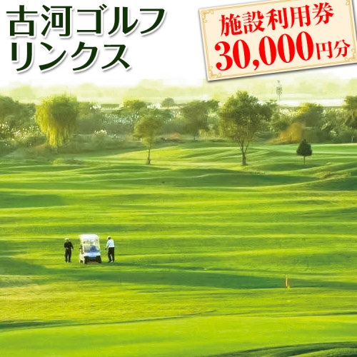 古河ゴルフリンクス 施設利用券 30,000円分（1,000円×30枚）_DP19