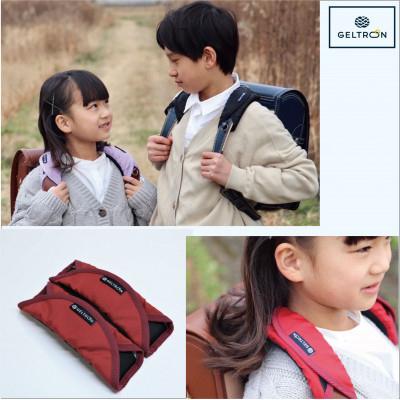ふるさと納税 京都府 ジェルトロン ランドセル用ショルダーパッド 【レッド】【ループ付き】 |  | 03