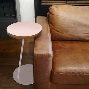 Circle side table（サークルサイドテーブル） サイドテーブル／ナイトテーブル H600 ホワイト_パウダー  EB8-0667