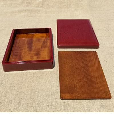 ふるさと納税 香川県 【香川漆器】角硯箱　後藤塗 |  | 02