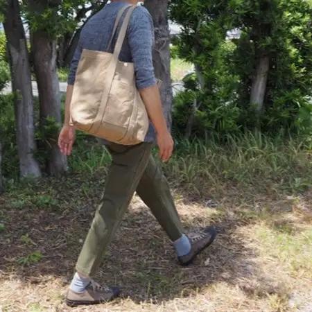 ラージウオッシャブルトート　カーキ_装飾品・工芸品 トートバッグ・ショルダーバッグ 鞄・バッグ かばん カバン_【1391090】