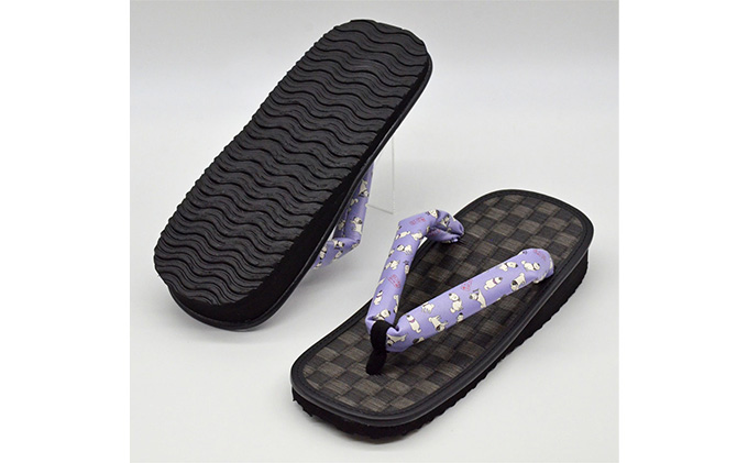 信貴×雪丸 ゆきまる雪駄 屋内屋外兼用 BB 8寸6分（25.0～26.5対応）