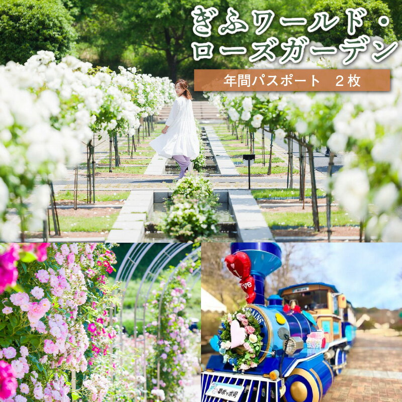 【ふるさと納税】ぎふ ワールド・ローズガーデン 年間 パスポート 2枚 岐阜県 可児市 入場券 チケット バラ ローズ お出かけ 旅行 送料無料