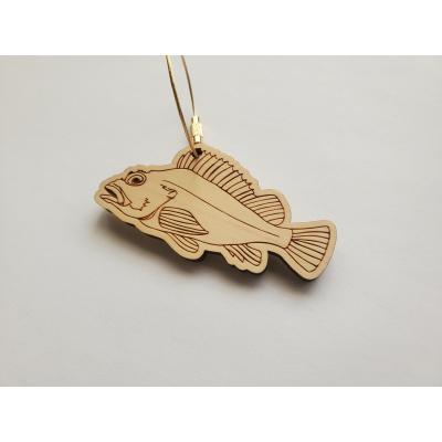 ふるさと納税 佐川町 【カサゴ・ゴールド】11種から選べる ヒノキ薫る 魚のウッドキーホルダー