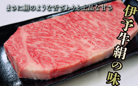 伊予牛絹の味 サーロインステーキ 1枚 220g  (冷凍)　牛肉 黒毛和牛 ステーキ サーロイン 伊予牛