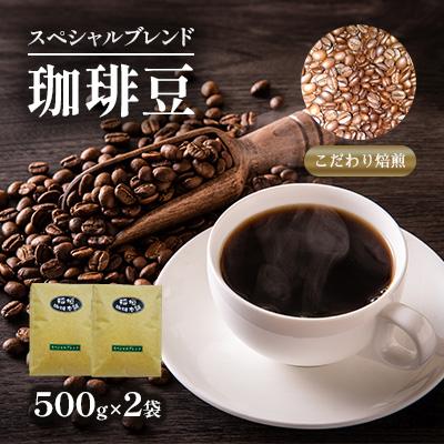 ふるさと納税 豊前市 スペシャルブレンド(豆)500g×2
