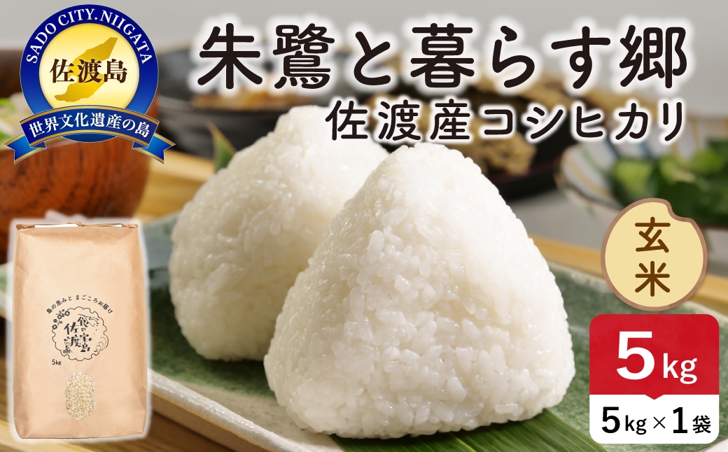 
                  令和8年産 佐渡島産 朱鷺と暮らす郷 玄米5kg 特別栽培米 | 新潟県産コシヒカリ 佐渡産コシヒカリ 朱鷺と暮らす郷 朱鷺認証米 特別栽培米 お米 米 玄米 おこめ コメ 5キロ にいがた さど 新潟県 佐渡市
                