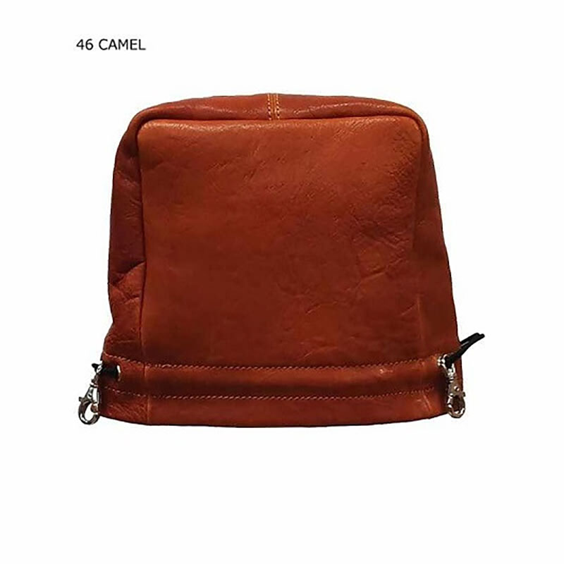 木の庄帆布 公式 国産レザーアイアンカバー 本革 総革 KinoshoTRANSIT　 K-KHG-W-IR01M-（C/#46 キャメル / レッド）　ゴルフ アイアンカバー