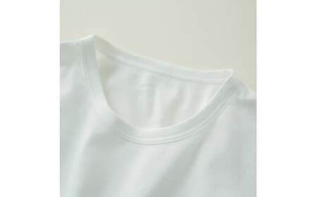オーガニック コットン Tシャツ 半袖 白／ソフトママ ベビー服メーカーが創る 大人 洋服 ファッション 白Tシャツ 綿100% コットン ご自宅用 家庭用 ギフト 贈答用 三重県 大台町 (254)