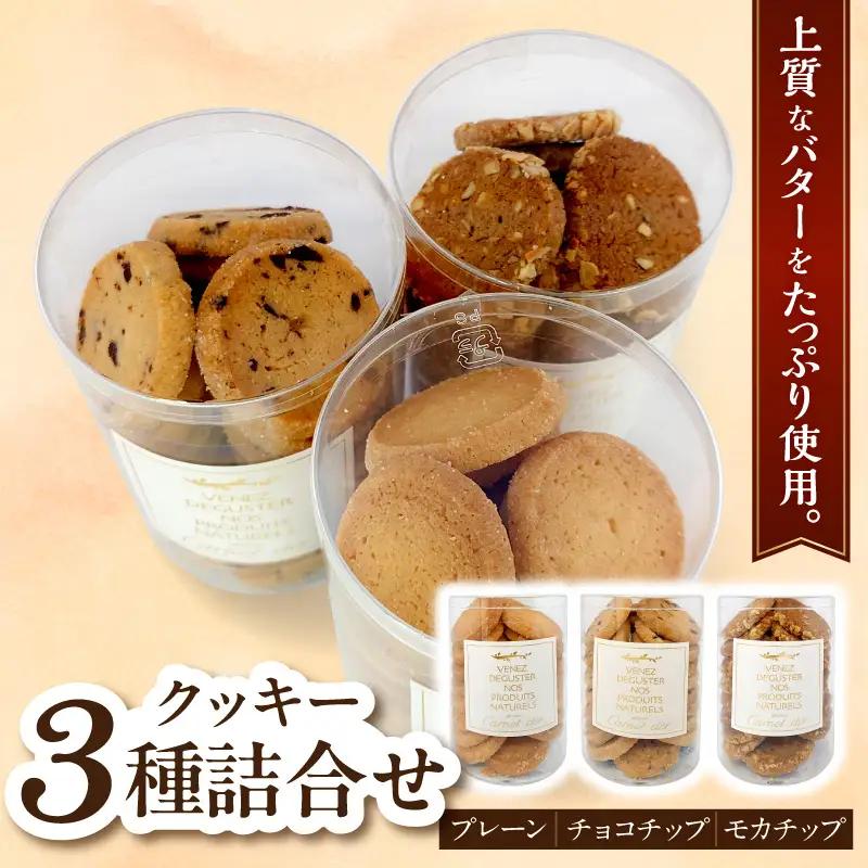 クッキー 詰め合わせ3種(チョコチップ・プレーン・モカナッツ）クッキー