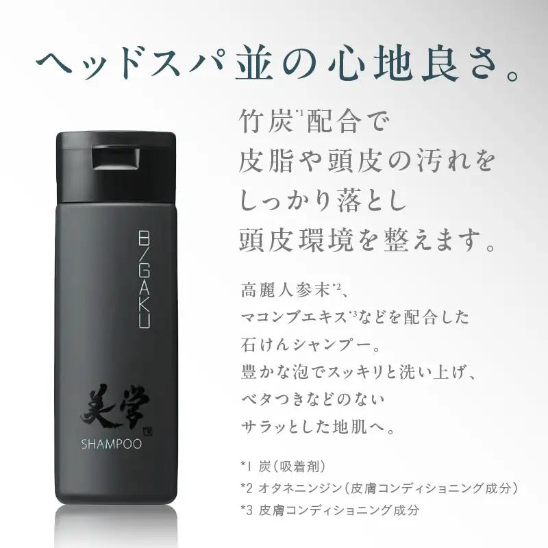 HABA メンズコスメ ブラックフォース シャンプー T003-004 日用品 化粧品 美容用品