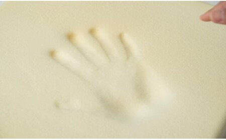 低反発モールドまくら　6cm（ライトブルー）[5839-9426]