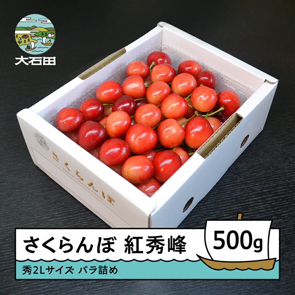 【ふるさと納税】【先行予約】 さくらんぼ 紅秀峰 秀2L 500g 2027年産 令和9年産 山形県産 ry-bss2b500