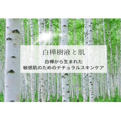 ふるさと納税 久慈市 白樺樹液と肌 炭酸パックとオールインワンジェル(ミニ) |  | 03