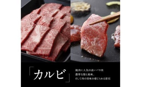 宮崎牛 焼肉セット（肩ロース＆バラ）1.3kg【肉 牛肉 国産牛肉 牛 黒毛和牛 牛 宮崎牛 牛 肉質等級4等級以上の牛肉 牛 カルビ カタロース 焼肉セット  牛肉 送料無料牛肉】