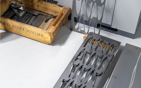 パン切り包丁 TSBBQ-019＋ステンレスカトラリー＋まな板セット アウトドア包丁 アウトドア用品 キャンプ用品 [村の鍛冶屋] 【084S003】