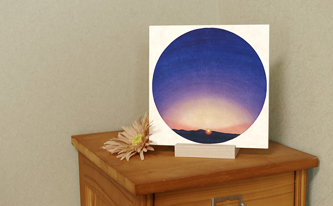 センテンヤアートパネル　『そらもよう』－夜明け－