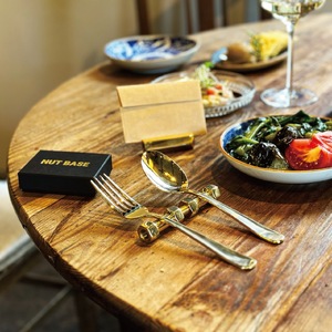 NUT BASE テーブルコーデMサイズ　マットゴールド