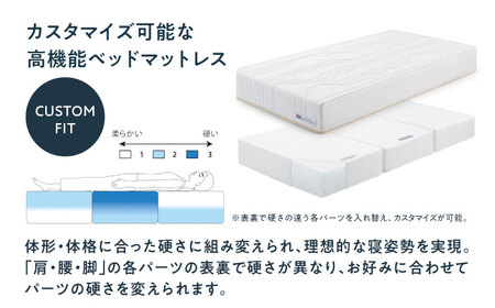 エアウィーヴ ベッドマットレスS4.0p セミダブル (お客様組立) 滋賀県長浜市/株式会社エアウィーヴ[AQBV191]